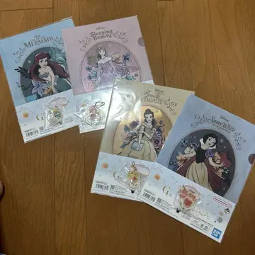 제일복권 디즈니 프린세스 G상 클리어 파일+스티커 세트 H상 참