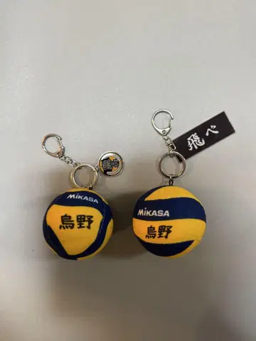 [ 카라스노 고교 세트 ] 시마무라 하이큐 x MIKASA 참 키링