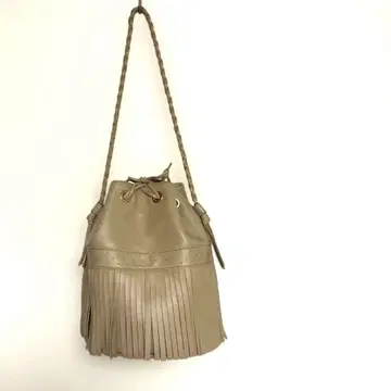 J&M DAVIDSON 카니발 L 사이즈 프린지 베이지