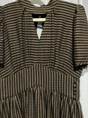 새상품급 herlipto Striped midi dress 엽서 덤