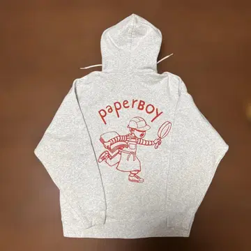 paperboy BEAMS 후드티