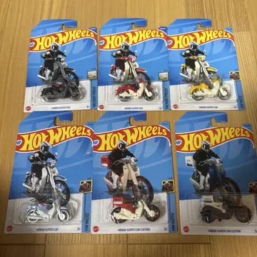 최종 가격 인하 핫휠 HONDA 슈퍼커브 6대 세트
