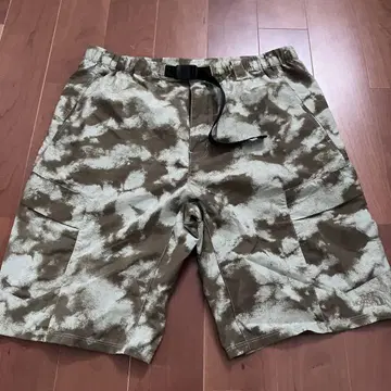THE NORTH FACE 카모 패턴 숏팬츠 L