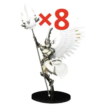 [익명 배송 8점 네코 발키리 진] 냥코 대전쟁 타마시 크라프트 피규어