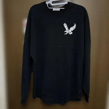made in USA 긴팔 티셔츠 독수리 로고 블랙 긴팔 티셔츠