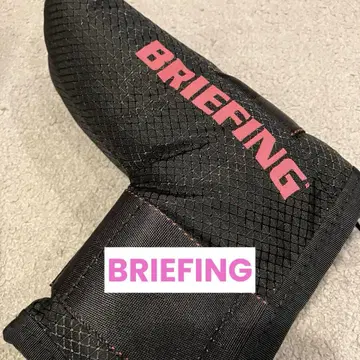 [ 새상품급 ] BRIEFING (브리핑) 퍼터 커버 블랙/핑크