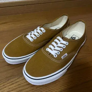 최종 가격 인하 VANS 스니커즈 브라운 오센틱 US 기획