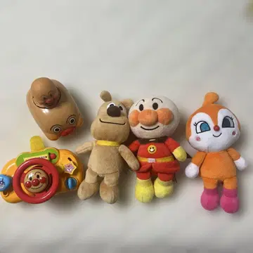 호빵맨 봉제 인형 완구 세트
