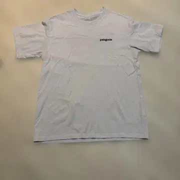 patagonia 화이트 T셔츠
