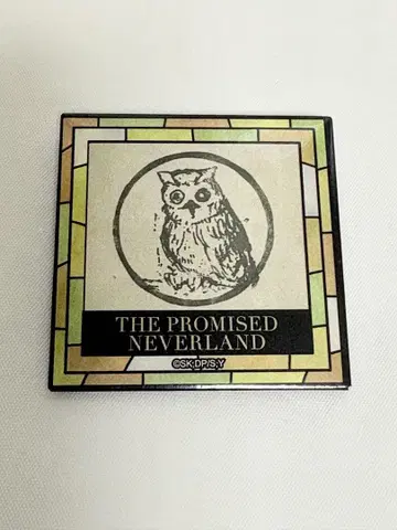 약속의 네버랜드 스퀘어 캔뱃지 미네르바 레어템