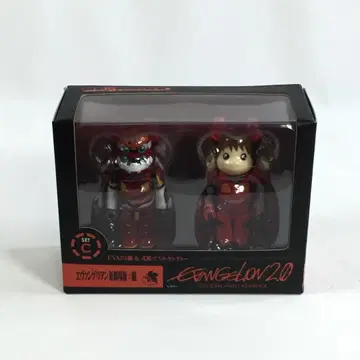 BE@RBRICK 베어브릭 에반게리온 EVA 2호기 & 아스카