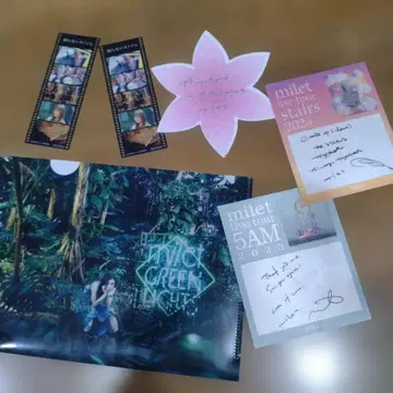 milet 라이브 투어 혜택 굿즈 세트