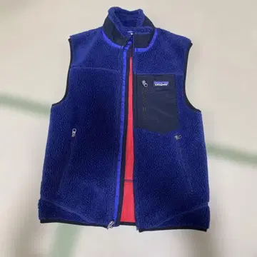 patagonia 플리스 베스트 XS 네이비