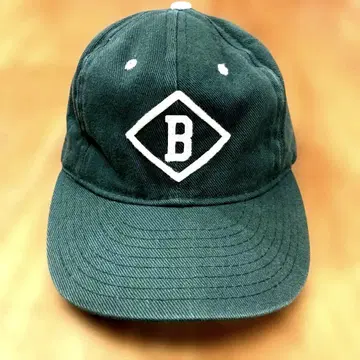 [ EBBETSFIELDFLANNELS ] 다크 그린 야구 모자