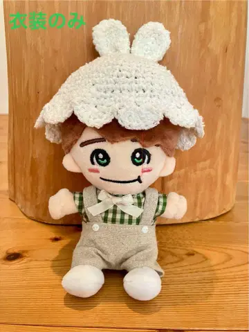 치비 누이 의상 의류 모자 체크 무늬 쟈니즈 나니와단시 A! group