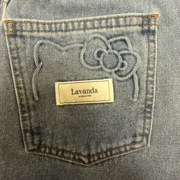 LAVANDA 헬로키티 데님 팬츠