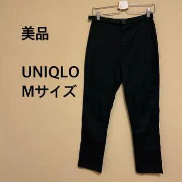 [ 새상품급 ] UNIQLO/여성용/팬츠/블랙/블랙/무지/심플