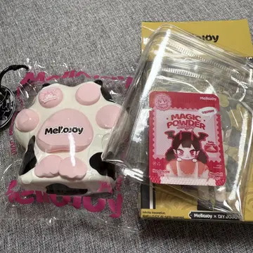 mellojoy 고양이 발톱 밀크 손톱 + 수납 가방 + 매직 파우더