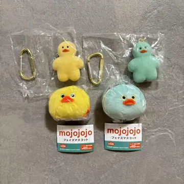 mojojojo 피규어 마스코트 페이스 마스코트 병아리 4개 세트