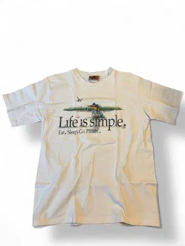 CANADIANA 90s Life is Simple 티셔츠