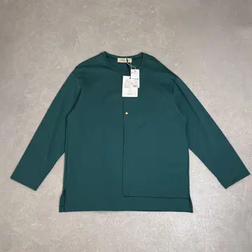 택 포함 미사용 CULLNI 레이온 티셔츠 그린 사이즈 2