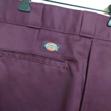 Dickies 874 워크 팬츠 마룬 w34 L28