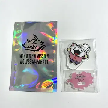 MAN WITH A MISSION 맨위즈 아크릴 스탠드 스페어립