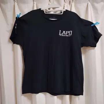 T셔츠 LAPD BOXING TEAM 복싱 로스앤젤레스 경찰 블랙