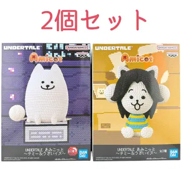 UNDERTALE 아미코토 테미 & 짜증나는 개 2세트 피규어
