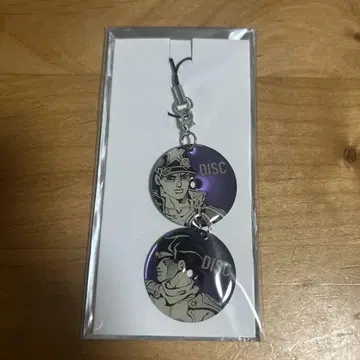 아라키 히로히코 원화전 JOJO 죠타로 메탈 디스크형 키링