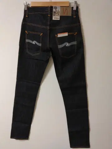 NudieJeansTHIN FINN DRY ECRU EMBO W29L32