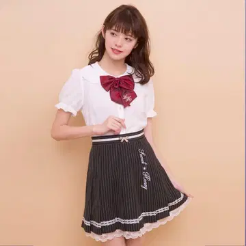 [ 미사용 새상품 ] SecretHoney 시크릿허니 블라우스 딸기 자수