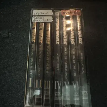 영화 STAR WARS 스타 워즈 6장 + 1장 DVD 세트