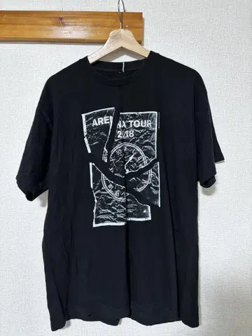 ARENA TOUR 2018 티셔츠 블랙