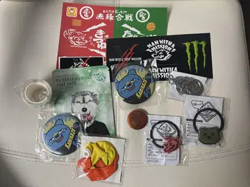 MWAM 맨 위드 가우폰 가우가우 복권 맨 위드 스티커 캔뱃지