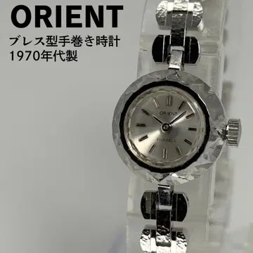 새상품급 ORIENT 오리엔트 블레스형 수동 와인딩 손목시계 작동품