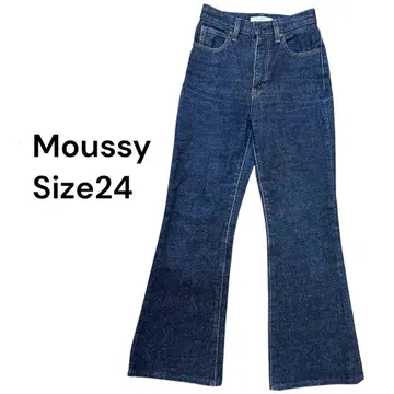Moussy 새상품급! 마우지 MVS FLARE 플레어 데님 24