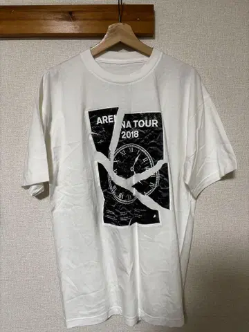 ARENA TOUR 2018 화이트 T셔츠