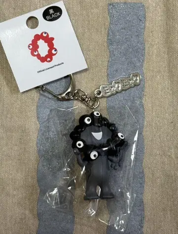 오사카 간사이 만박 블랙 미야쿠미야쿠 입체 키링 미사용 새상품