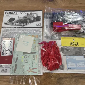 Tamiya Ferrari F60 프라모델 키트 상자 없음