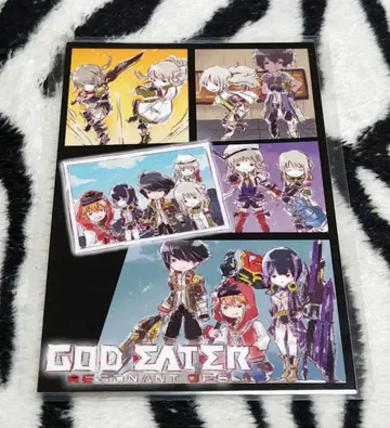 GOD EATER 그래프아트 엽서 10th 라미네이티드