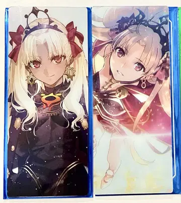 FGO 최종 재림전 편성 화면풍 카드 엘레쉬키갈 알타 2종