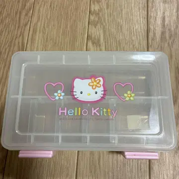 헬로키티 수납 박스 소품함 헤이세이 레트로