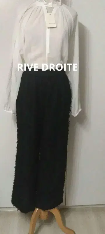 택 포함 새상품 RIVE DROITE 페더 자카드 팬츠 정가 17600엔
