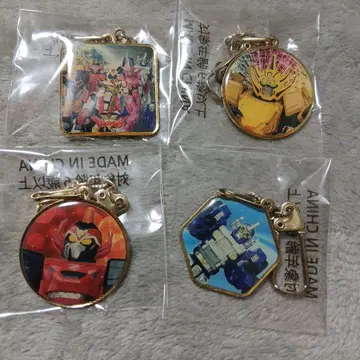 희망 가격 대응 가능!! 기계전대 젠카이저 키링 4개 세트.