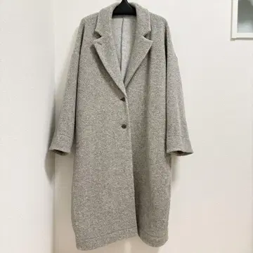 통신 쇼핑 사이트 레어 젬 롱 코트 그레이