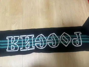 Gosha rubchinskiy x Adidas 로고 머플러 블랙 파랑