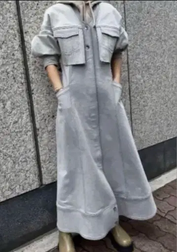 Ameri Vintage UND 3WAY DENIM DRESS S 사이즈