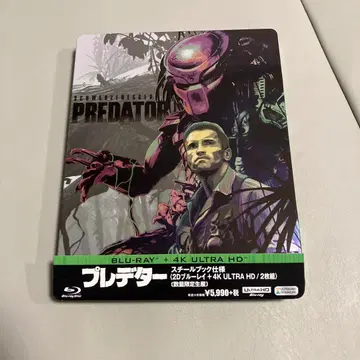 프레데터 4K ULTRA HD 블루레이 2매 스틸북 사양