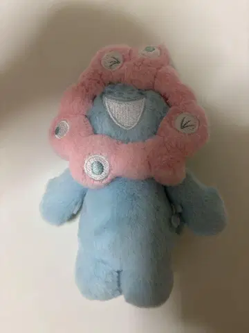 먀쿠먀쿠 컬러 마스코트 블루 봉제 인형 파스텔 만박